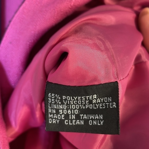 KASPER For A.S.L Button Front Color Block Jacket Women’s-8. - Picture 6 of 10